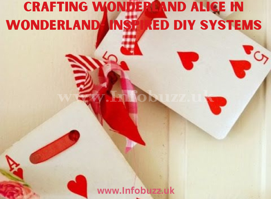 Crafting Wonderland Alice In Wonderland- Inspired Diy systems